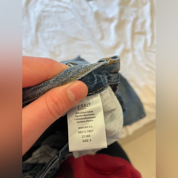 J.GALT jeans, flared at the bottom, dark blue - Picture 3 of 3